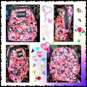 Juicy Couture “In Bloom On d’Right Track” Backpak